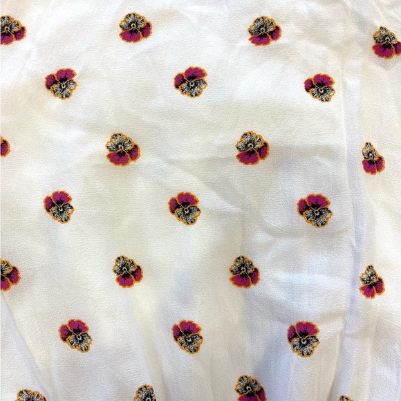 Aritzia Babaton Noel white Floral Midi Dress size 2 - Picture 11 of 13